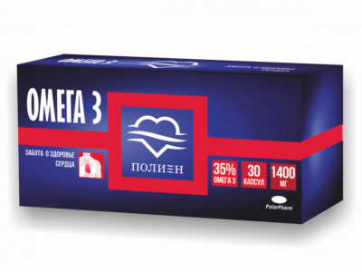 35% капсулы 1400 мг 30 шт. Полиен (БАД)