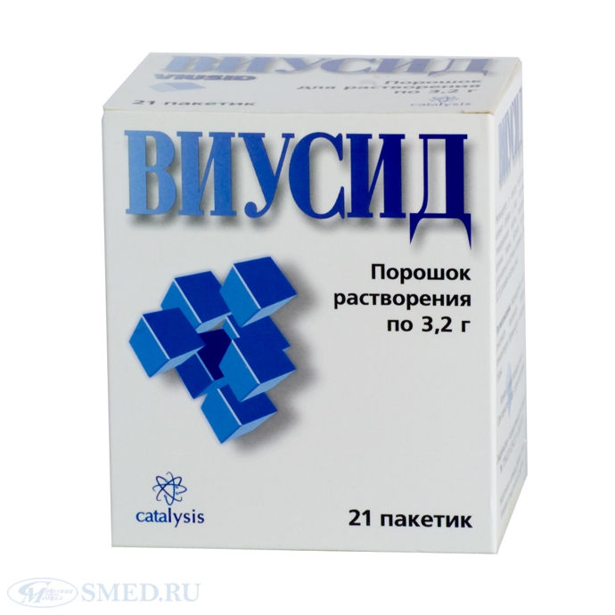 Виусид в Томск - инструкция по применению, описание, отзывы пациентов и  врачей, аналоги