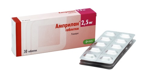 Купить Амприлан таблетки 2, 5 мг 30 шт., KRKA [КРКА]