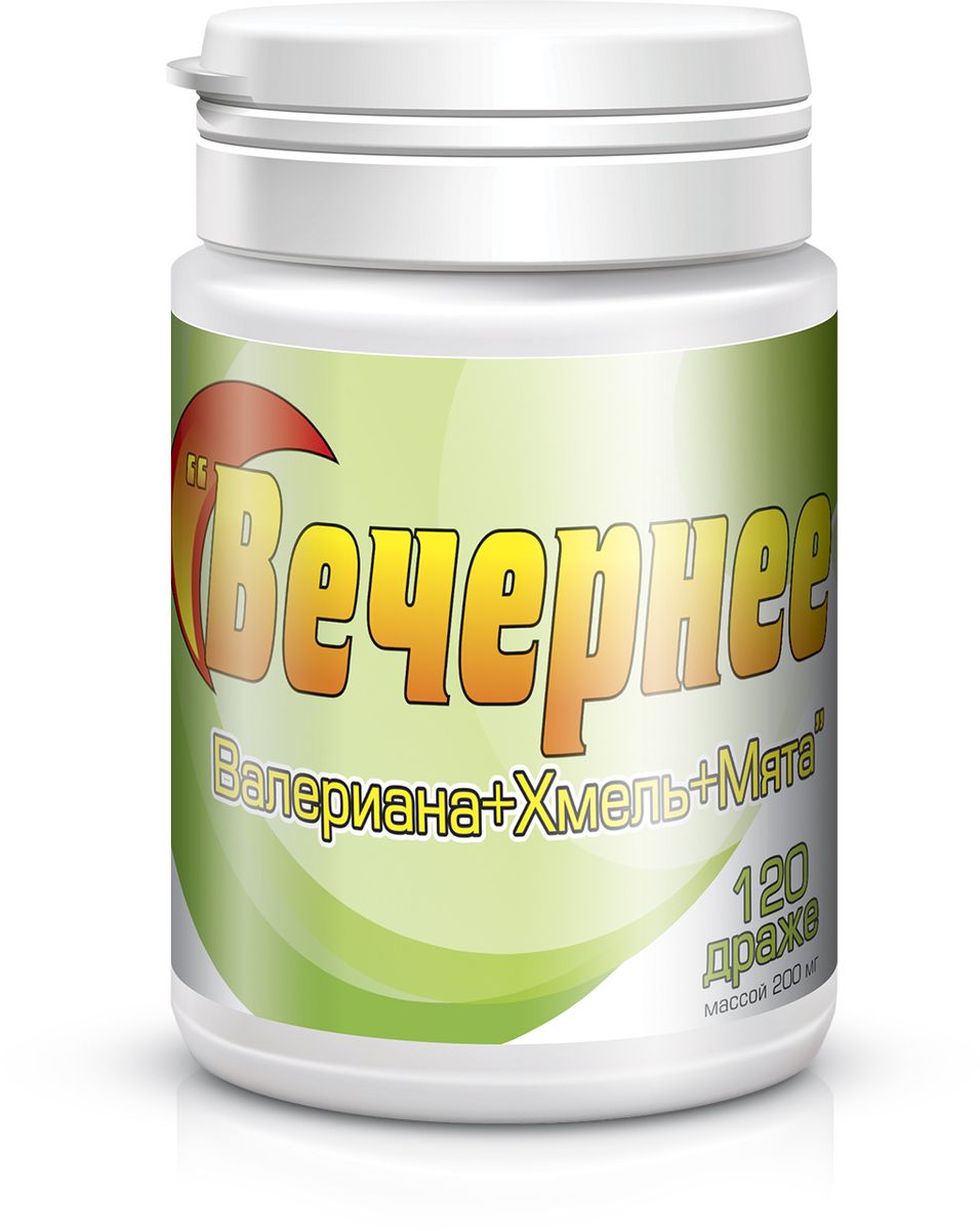 валериана+хмель+мята драже 120 шт. Парафарм (БАД)