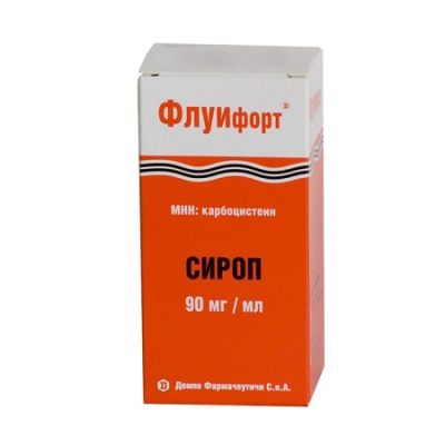 Флуифорт сироп 90 мг/мл флакон 120 мл