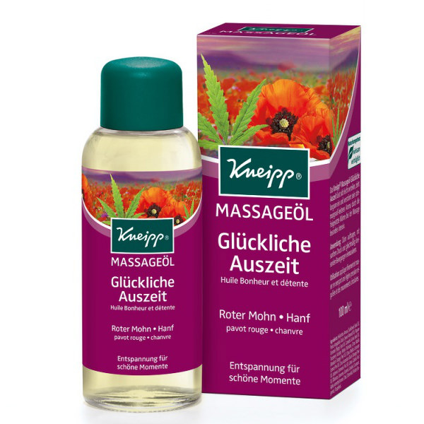 массажное с маслом красного мака и конопли 100 мл