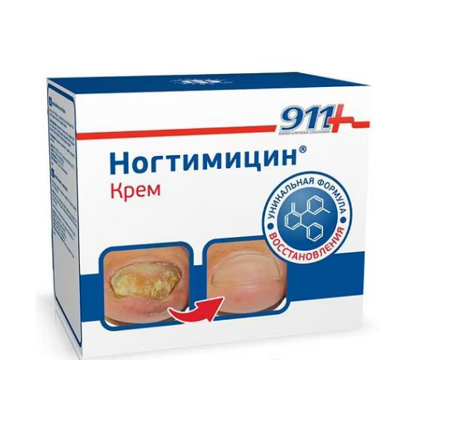 911 Крем Ногтимицин 30 мл 911 Крем Ногтимицин 30 мл