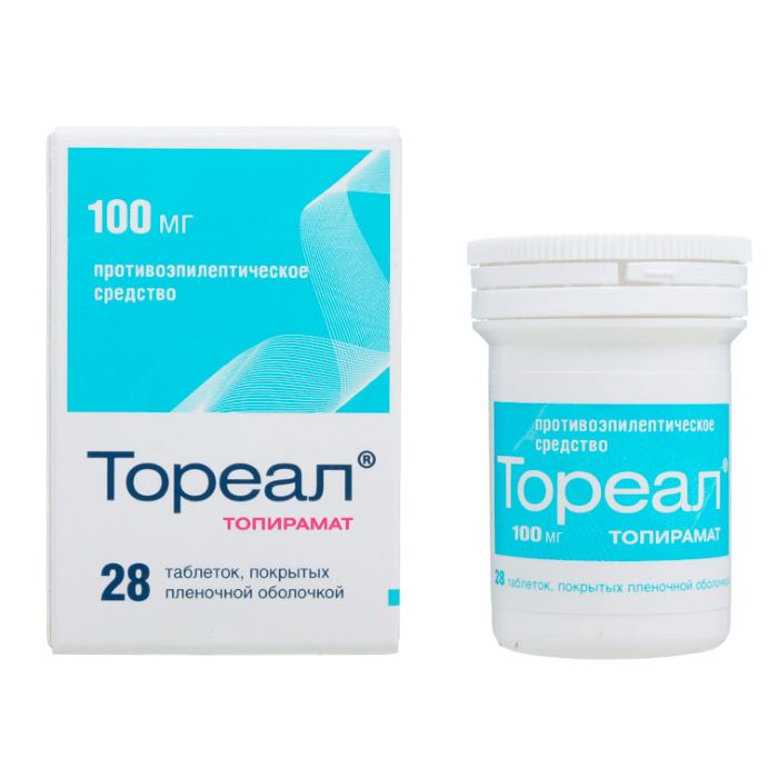 Тореал таблетки покрытые оболочкой 100 мг 28 шт.