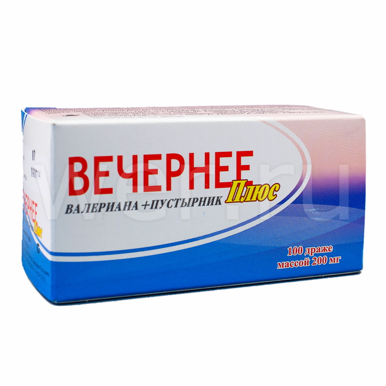 валериана + пустырник драже 100 шт. Парафарм (БАД)
