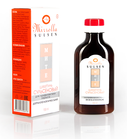 шампунь для профилактики перхоти 1% 250 мл