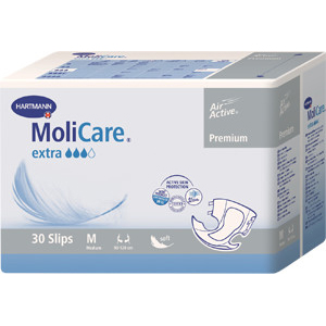 MoliCare Premium extra Soft Подгузники для взрослых M 30 шт. (80-120см)
