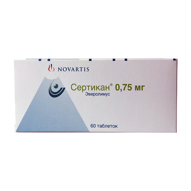 таблетки 750 мкг 60 шт.