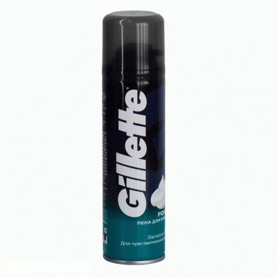 

Gillette Пена для бритья для чувствительной кожи   250 мл