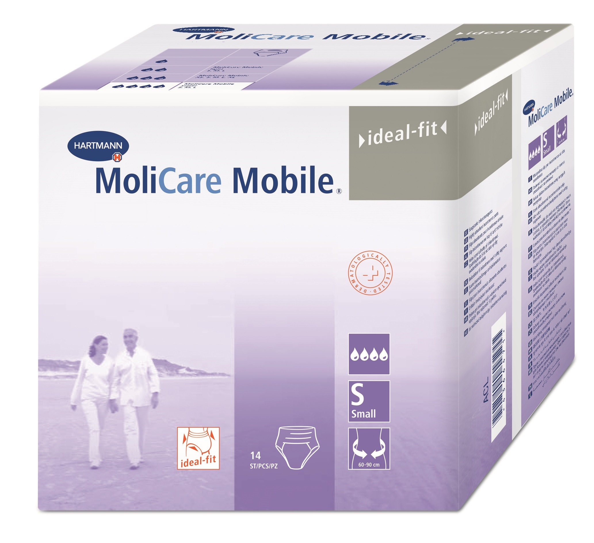 Купить MoliCare Mobile Подгузники-трусики для взрослых S 14 шт., Hartmann [Хартманн], S (42-44)