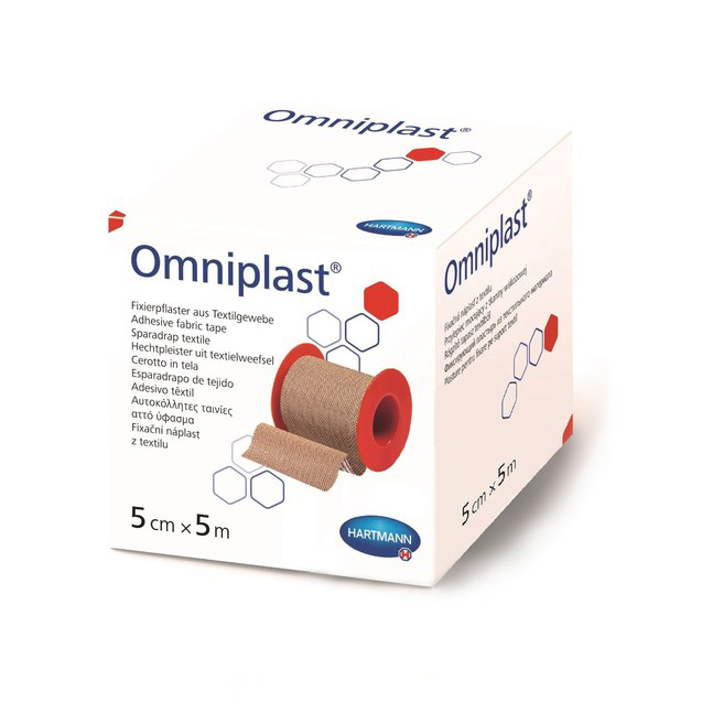 Omniplast Пластырь текстильный 5х500 см