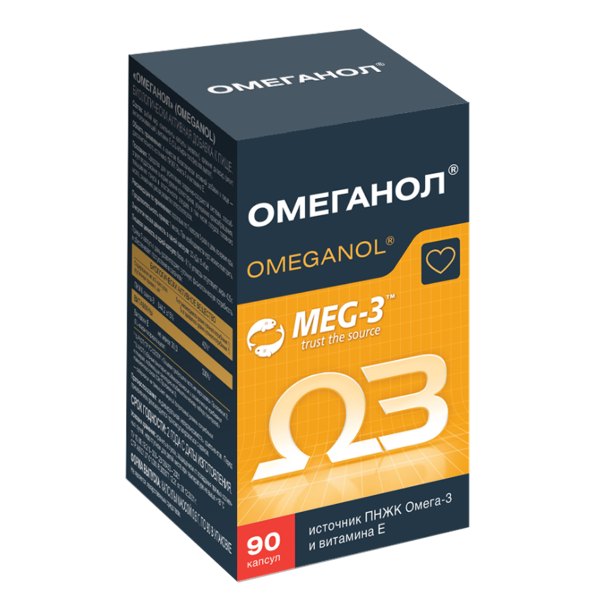 

Омеганол капсулы 90 шт.