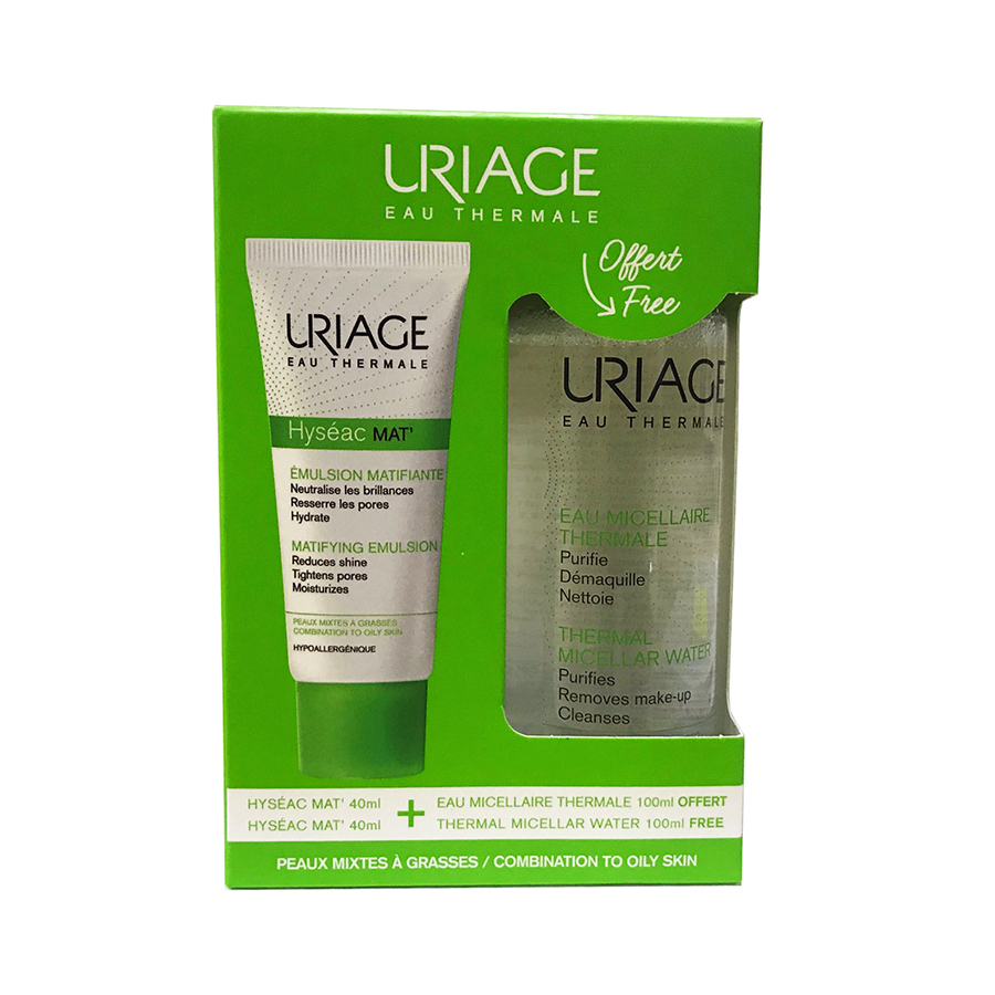 Набор Уход матирующий 40 мл+ Очищающая мицеллярная вода 100 мл