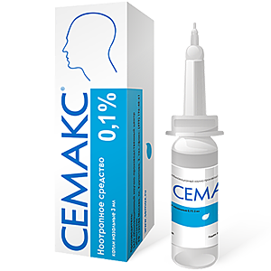 капли назальные 0,1% 3 мл