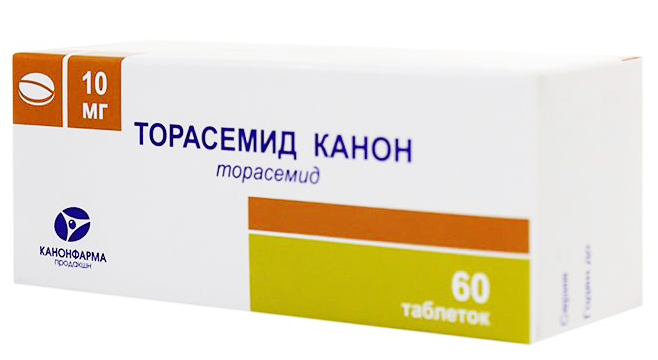 Торасемид Канон таблетки 10 мг 60 шт.