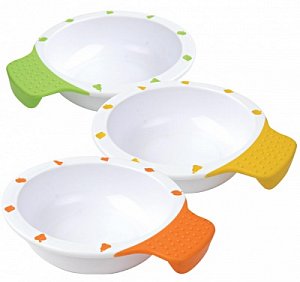 Мир детства Тарелочка с ручкой 17302 1 шт