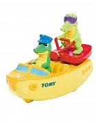 Tomy крокодил на лодке е72358