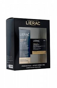 Lierac Premium Anti-Aging Набор крем мультикорректор для глаз 15 мл+ Крем для лица 15 мл