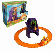 Игровой набор ж д с поездом и фигуркой Поезд динозавров т57099