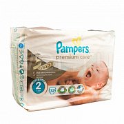 Pampers Подгузники Premium 3-6 кг Mini 32 шт.