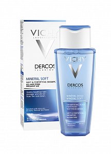 Vichy Dercos Шампунь нежные минералы 200 мл