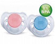 Avent Пустышка Классика 6-18 мес. 86140 силикон 2 шт
