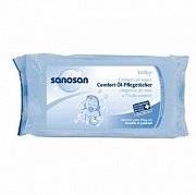 Sanosan Baby Салфетки Комфорт с масляной пропиткой 80 шт.