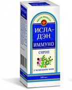 Исла-Дэн Иммуно сироп с исландским мхом 100 мл Исла-Дэн Иммуно сироп с исландским мхом 100 мл