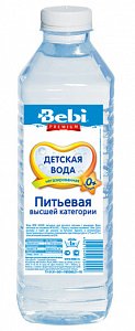 Bebi Premium Вода детская с 0 меc , 1 л