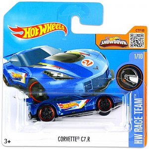 Hot Wheels Базовые машинки Corvette C7.R 5785 DHP37