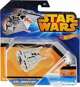 Hot Wheels Модель звездного корабля Rebel Snowspeeder CGW52 CGW63