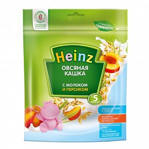 Heinz Каша Овсяная с персиком и молоком с 5 мес. 250 г