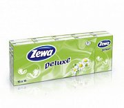 Зева Deluxe Платки носовые Ромашка 10 х 10 шт. Зева Deluxe Платки носовые Ромашка 10 х 10 шт.