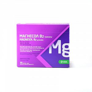 Магнесол B2 гранулы пакетики-саше 7,1 г 30 шт. (БАД)