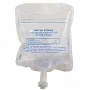 Натрия хлорид раствор для инфузий 0,9% 400 мл ПЭ Натрия хлорид раствор для инфузий 0,9% 400 мл ПЭ