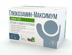 Глюкозамин-Максимум Адванс 1500 порошок саше 10 г 14 шт. (БАД)