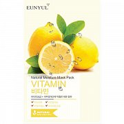 Eunyul Маска тканевая с витаминами 22 мл Natural Moisture Mask Pack Vitamin Eunyul Маска тканевая с витаминами 22 мл Natural Moisture Mask Pack Vitamin