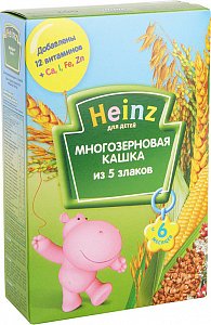 Heinz Каша Многозерновая из 5 злаков с 6 мес. 200 г