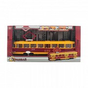 Технопарк Ct12-428-2 Трамвай Пластик , Свет+Звук