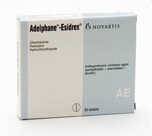 Адельфан-Эзидрекс таблетки 30 шт.