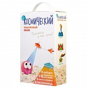 Космический песок Песочница с формочками КП05Р30Н розовый 3 кг Космический песок Песочница с формочками КП05Р30Н розовый 3 кг