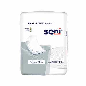 Seni Soft Basic Пеленки для взрослых 60х60 см 30 шт.