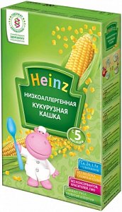 Heinz Каша Кукурузная Низкоаллергенная с 5 мес. 200 г