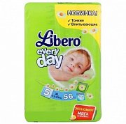 Libero Подгузники Everyday мега экстра лардж 11-25 кг 56 шт. Libero Подгузники Everyday мега экстра лардж 11-25 кг 56 шт.