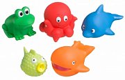Happy Baby Набор игрушек для купания Water Fun 6м+ ПВХ 5 шт. Happy Baby Набор игрушек для купания Water Fun 6м+ ПВХ 5 шт.