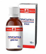 Присыпка для ран 15г Раны А ожоги