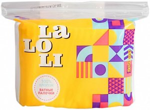 Палочки ватные Laloli zip-пакет 200 шт