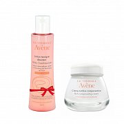 Avene Набор Крем питательный компенсирующий 50 мл + Лосьон мягкий тонизирующий 100 мл Avene Набор Крем питательный компенсирующий 50 мл + Лосьон мягкий тонизирующий 100 мл