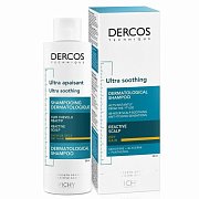 Vichy Dercos Шампунь успокаивающий без сульфатов для поврежденных и сухих волос 200 мл Vichy Dercos Шампунь успокаивающий без сульфатов для поврежденных и сухих волос 200 мл