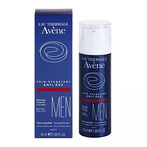 Avene Men Антивозрастная увлажняющая эмульсия для мужчин 50 мл
